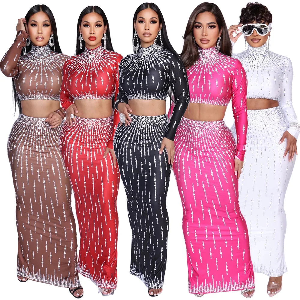 Crop Top Crochet - Conjunto de mujer de calle, Tops
