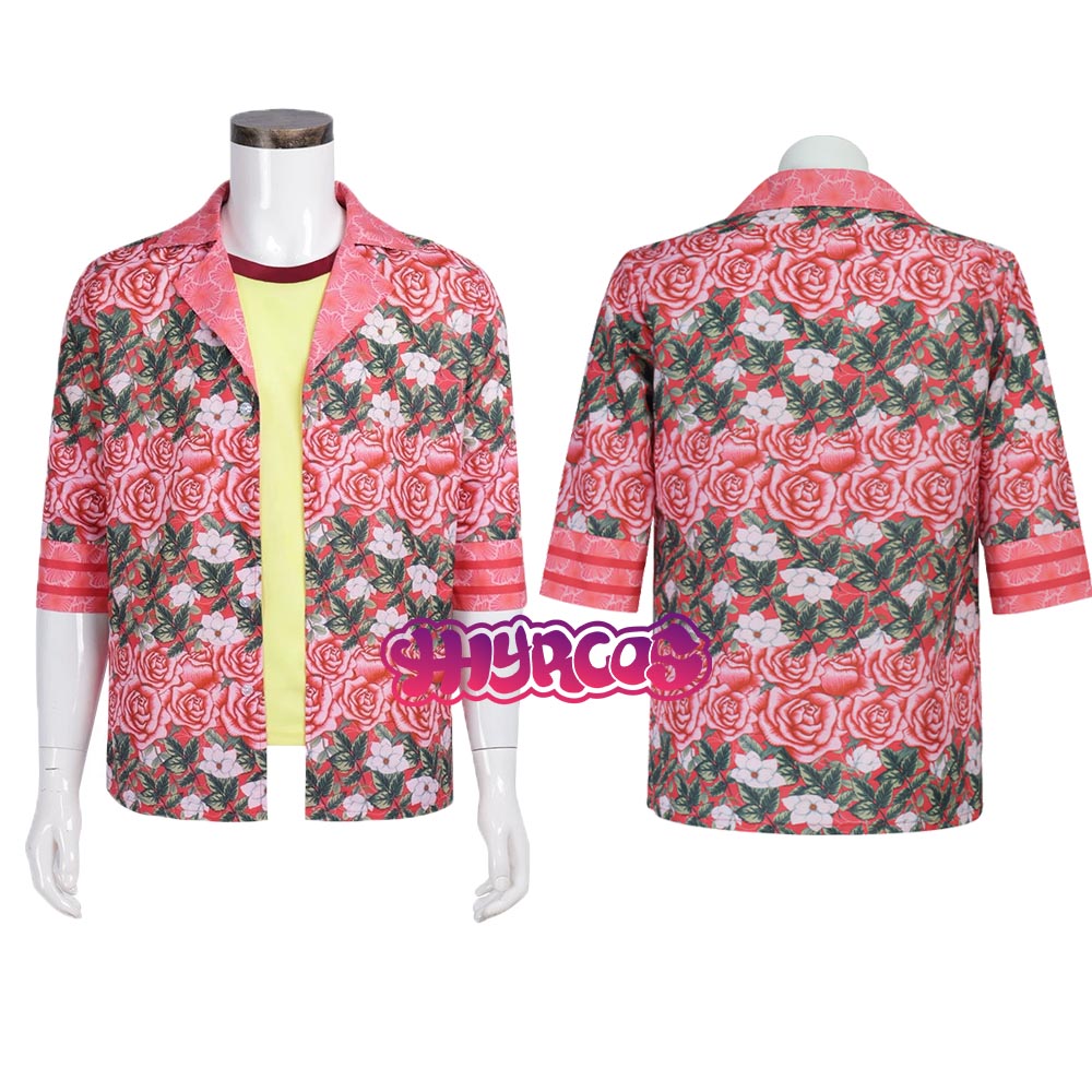 Romper Floral Print - Enjuague bucal Daisuke disfraz de Cosplay