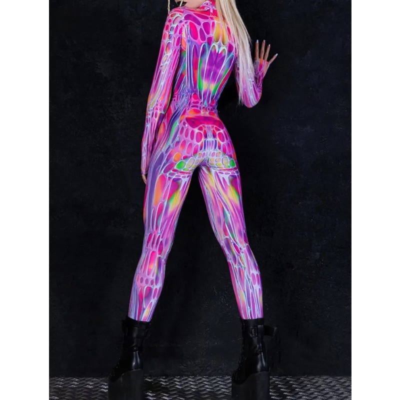 2026 Mono de Cosplay de Moda p - Romper Floral Print reseña y precio