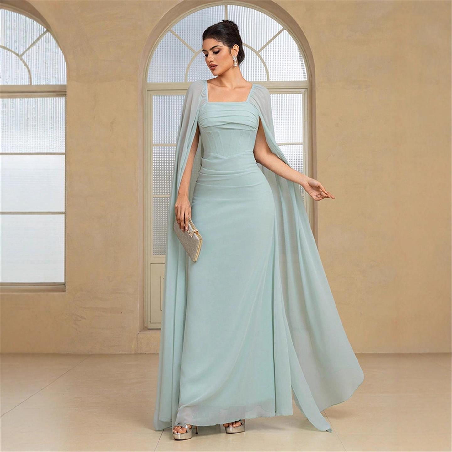 Elegante Vestido Largo de Noch - Linen Dress Wrap reseña y precio
